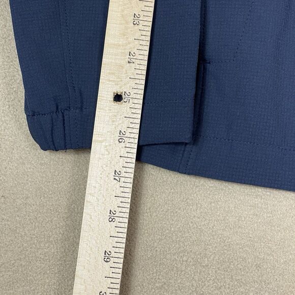 Travis Mathew Jacket Mens Medium Blue Crystal Cove 2.0‎ Full Zip Lightweight - Picture 6 of 15